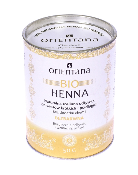 orientana henna odżywka do włosów roślinna 50g