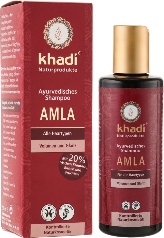 khadi szampon amla