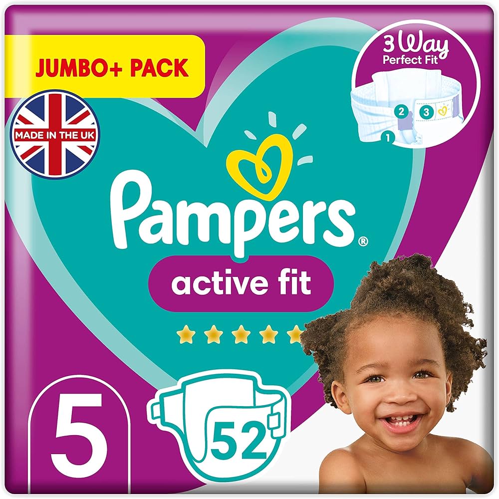 pampers 4 active 52