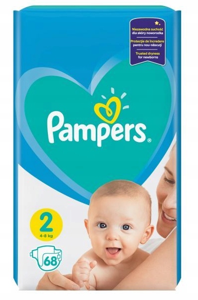 pieluchy pampers new baby dry 2