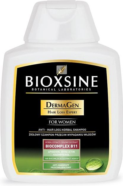 bioxsine ziołowy szampon przeciw wypadaniu włosów 300 ml włosy tłuste