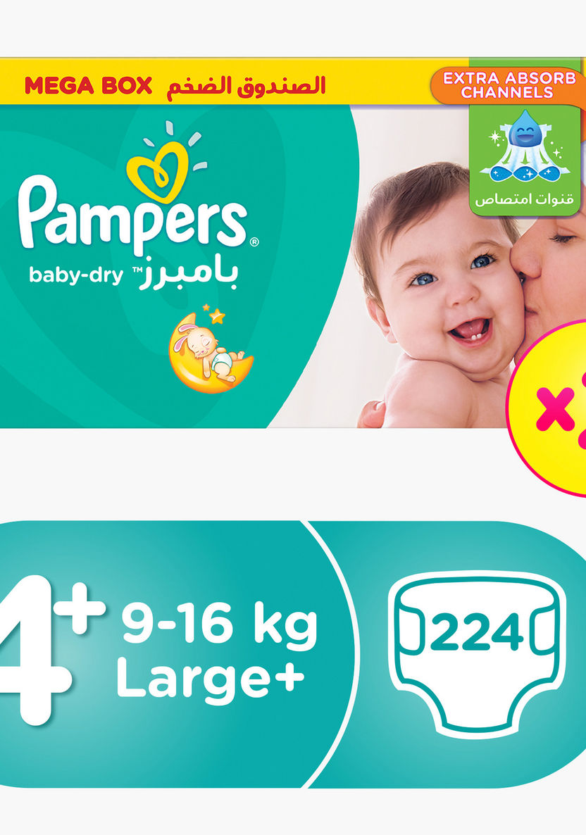 pampers giant box plus 4