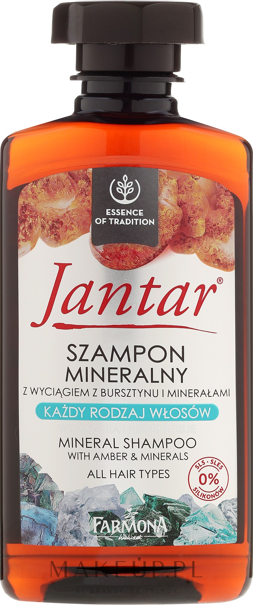 farmona jantar szampon bursztynowy z kompleksem witamin 300 ml