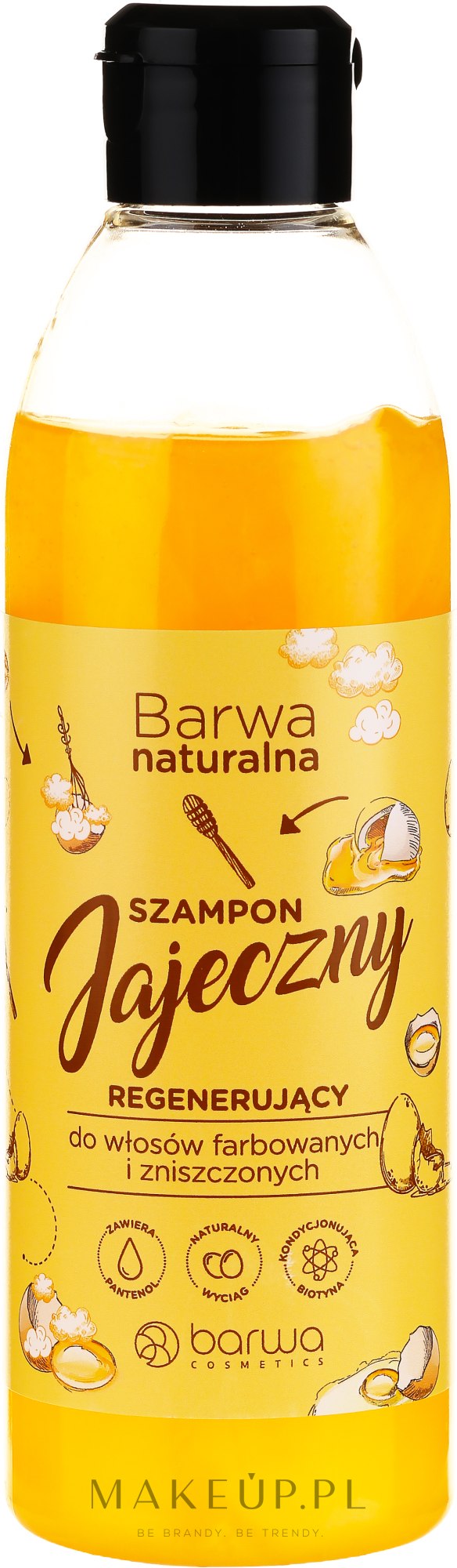 barwa naturalna szampon jajeczny regenerujący z kompleksem witamin