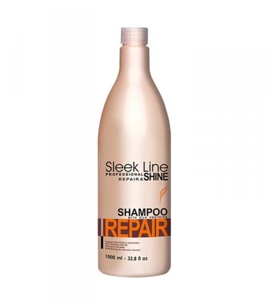 stapiz sleek line repair regenerujący szampon z jedwabiem