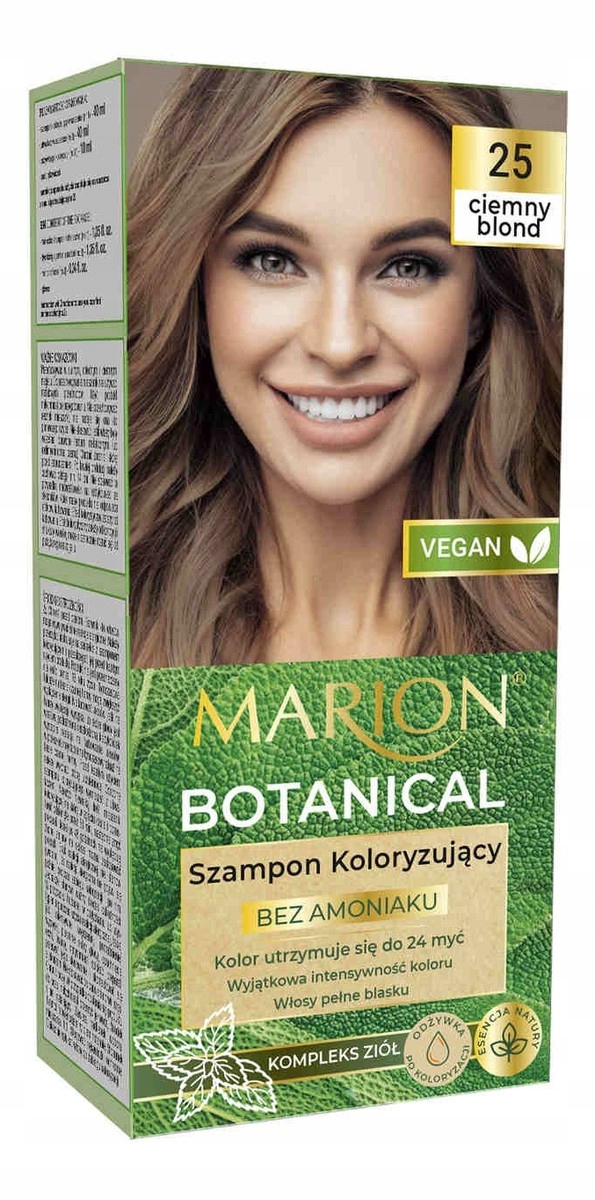 ciemny blond szampon koloryzujący