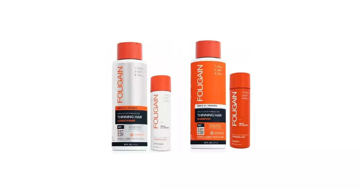 foligain szampon z 2 trioxidil męski