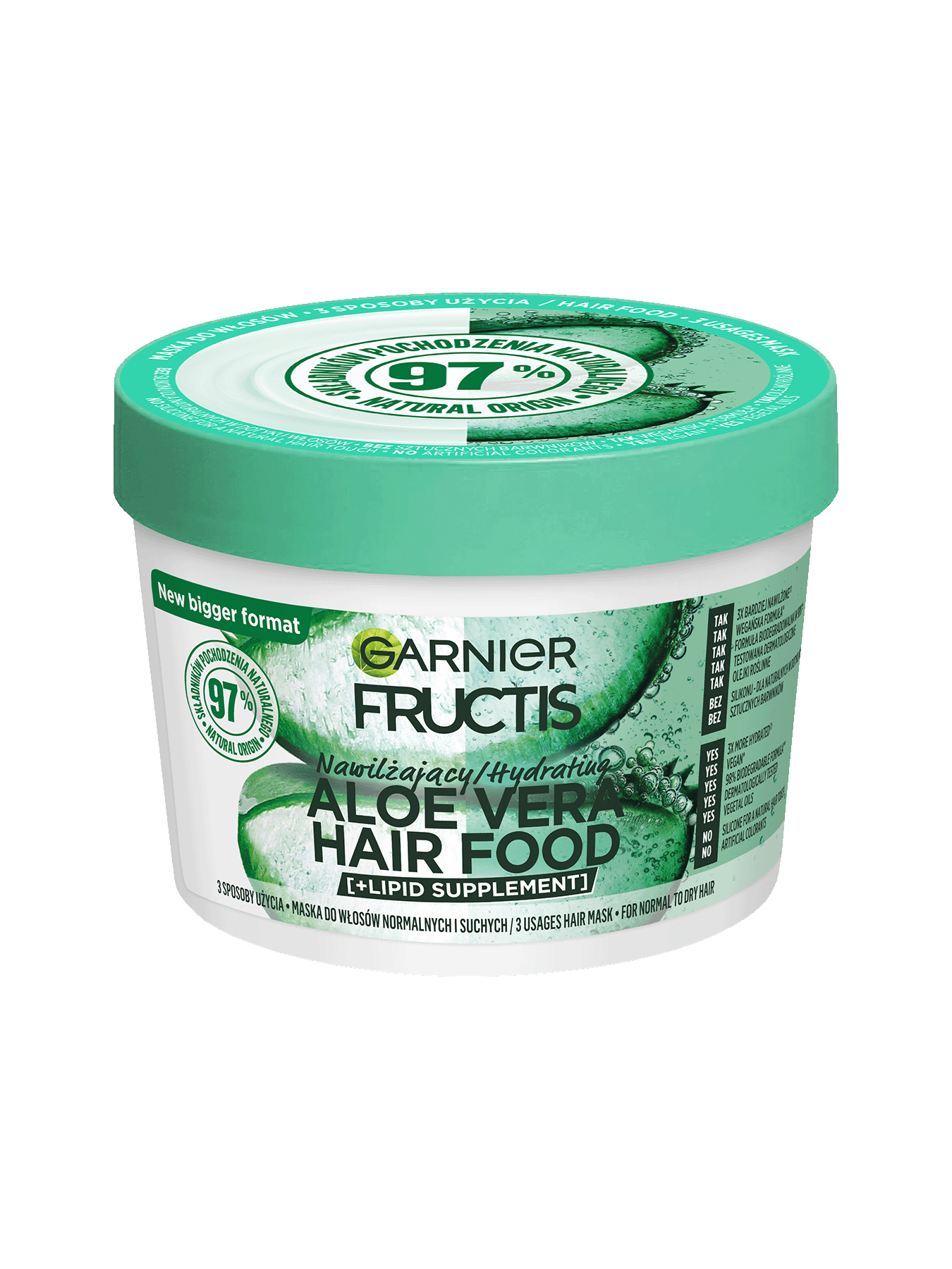 fructis odżywka do włosów hair food aloe