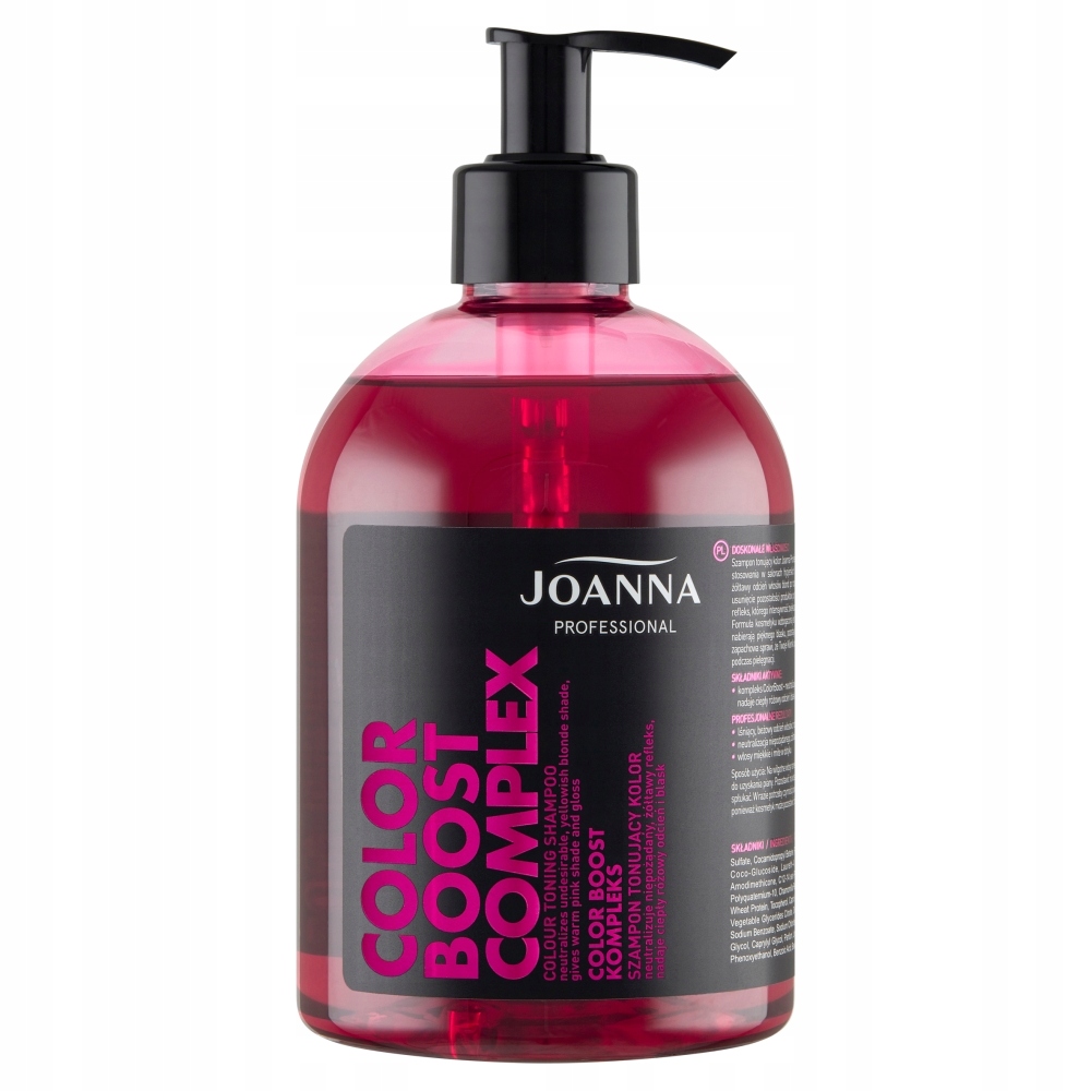 szampon z joanna różowy color boost complex