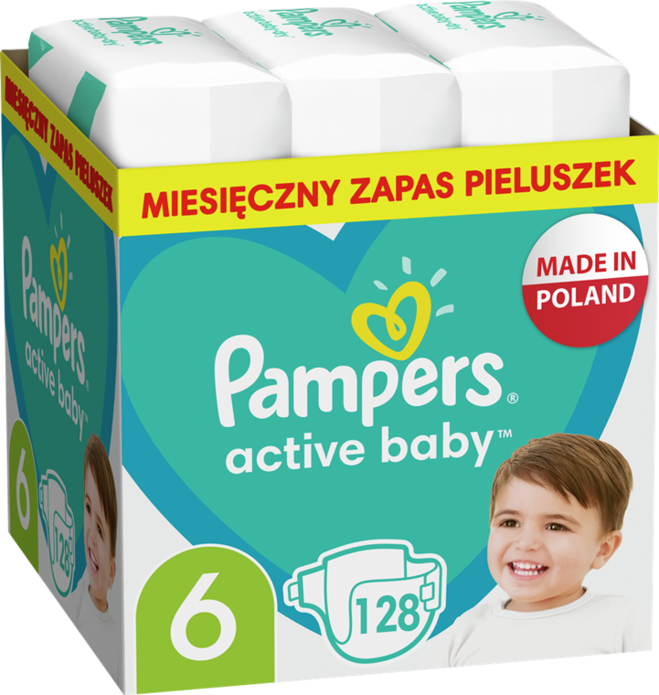 pampers active baby 6 smyk