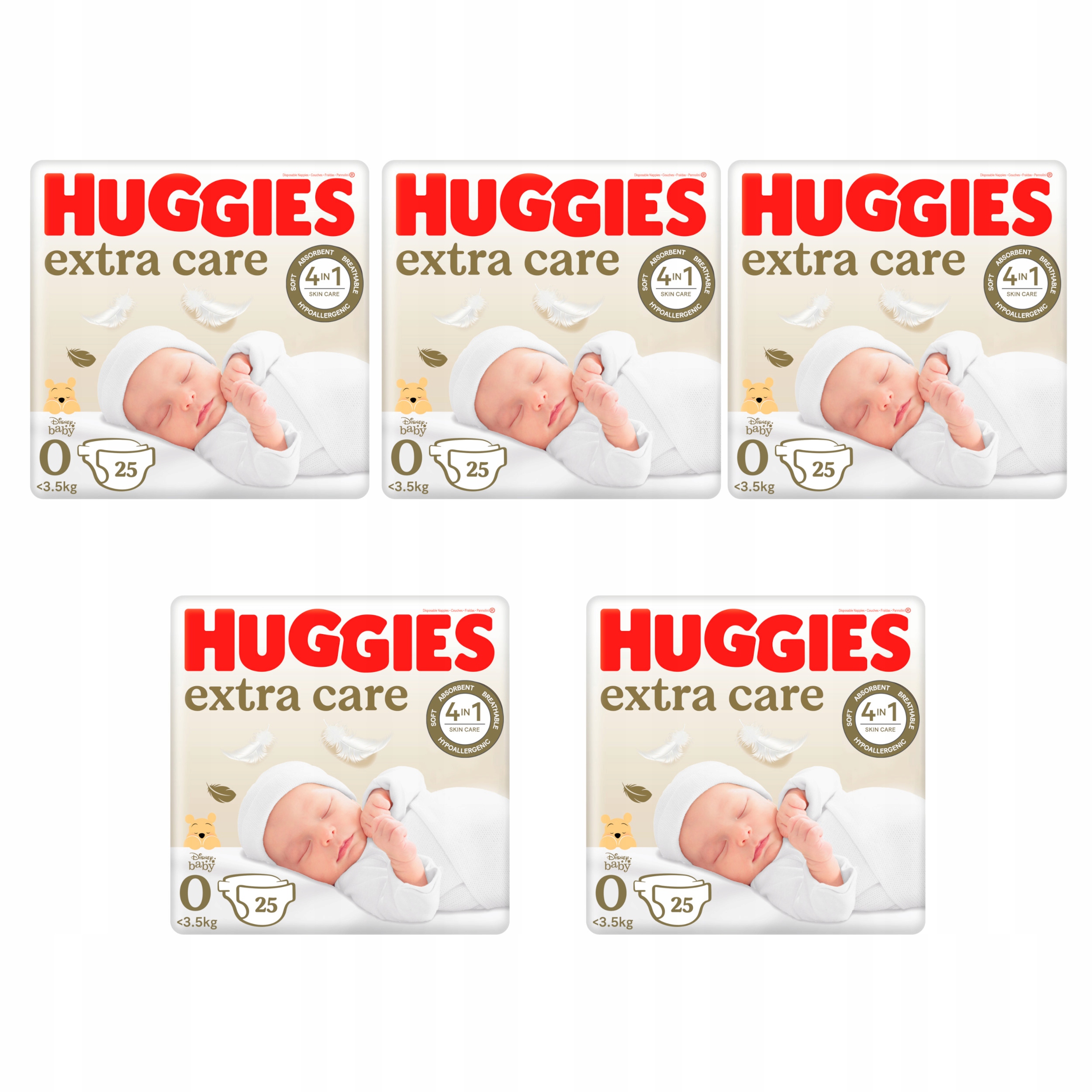 pampersy huggies 0