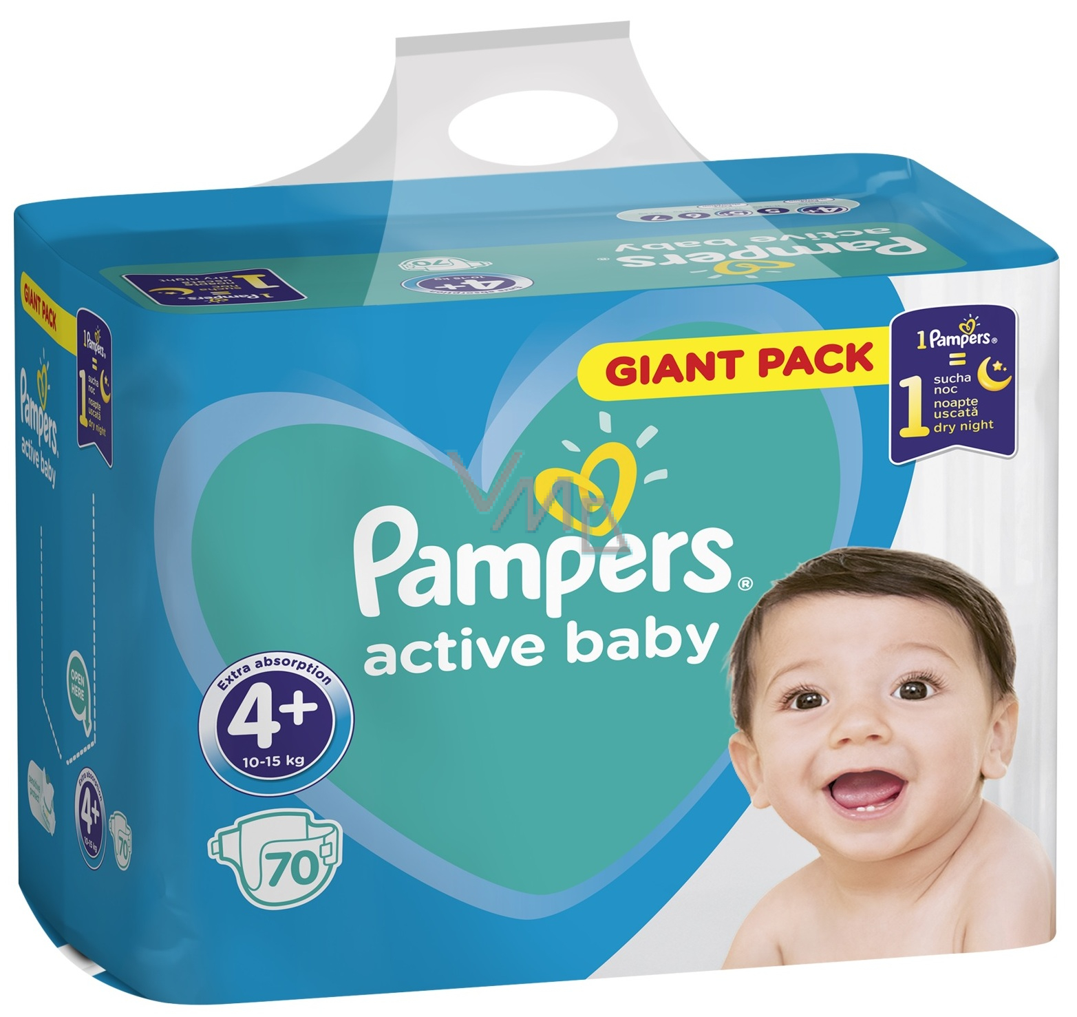 pampers giant pack 4 70