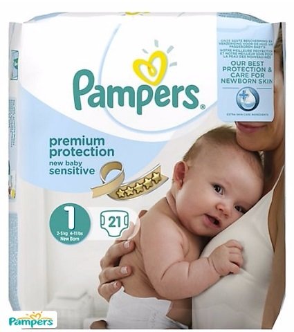 pampers sensitive 1