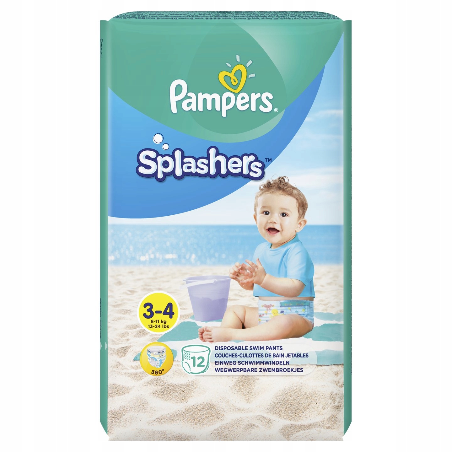 pampersy do pływania pampers