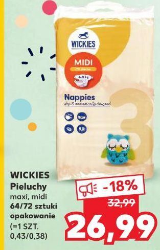 pieluchy wickies kaufland