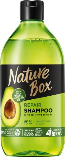 nature box avocado oil 385ml szampon do włosów