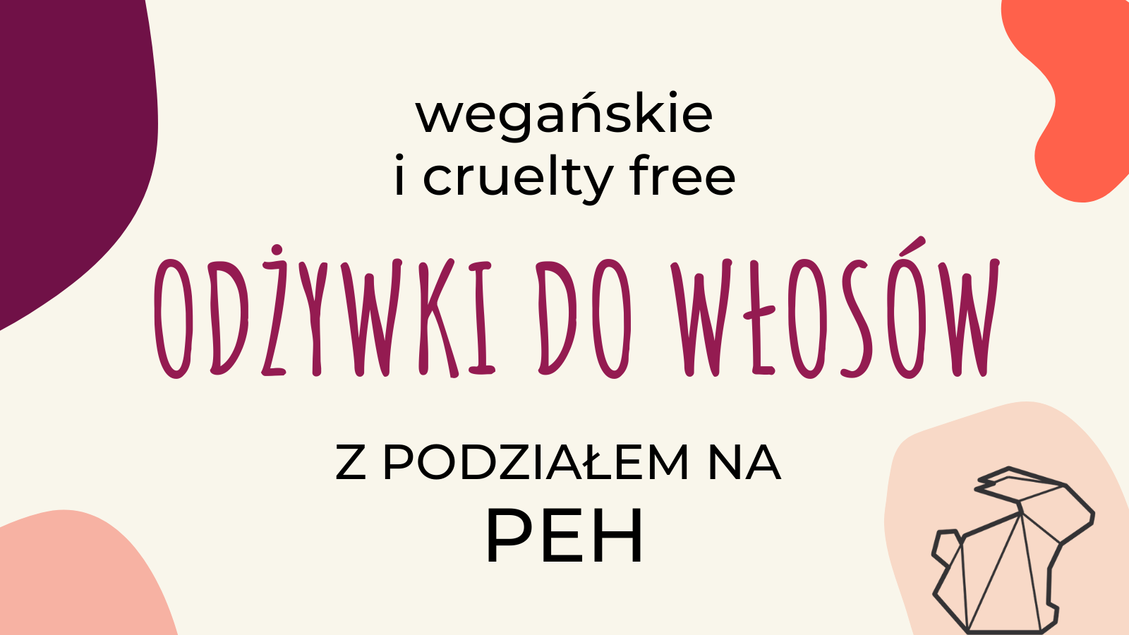 odżywka do włosów w kostce cruelty free wegańska