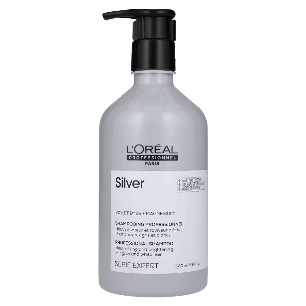 loreal professionnel silver szampon do włosów rozjaśnianych siwych