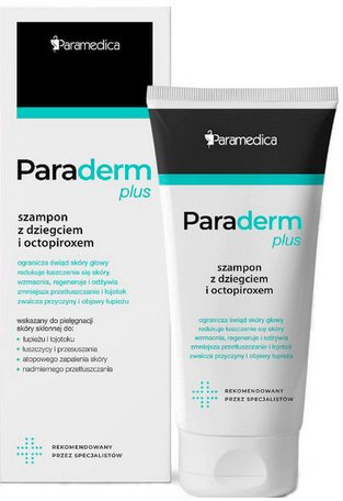 paraderm plus szampon ceneo