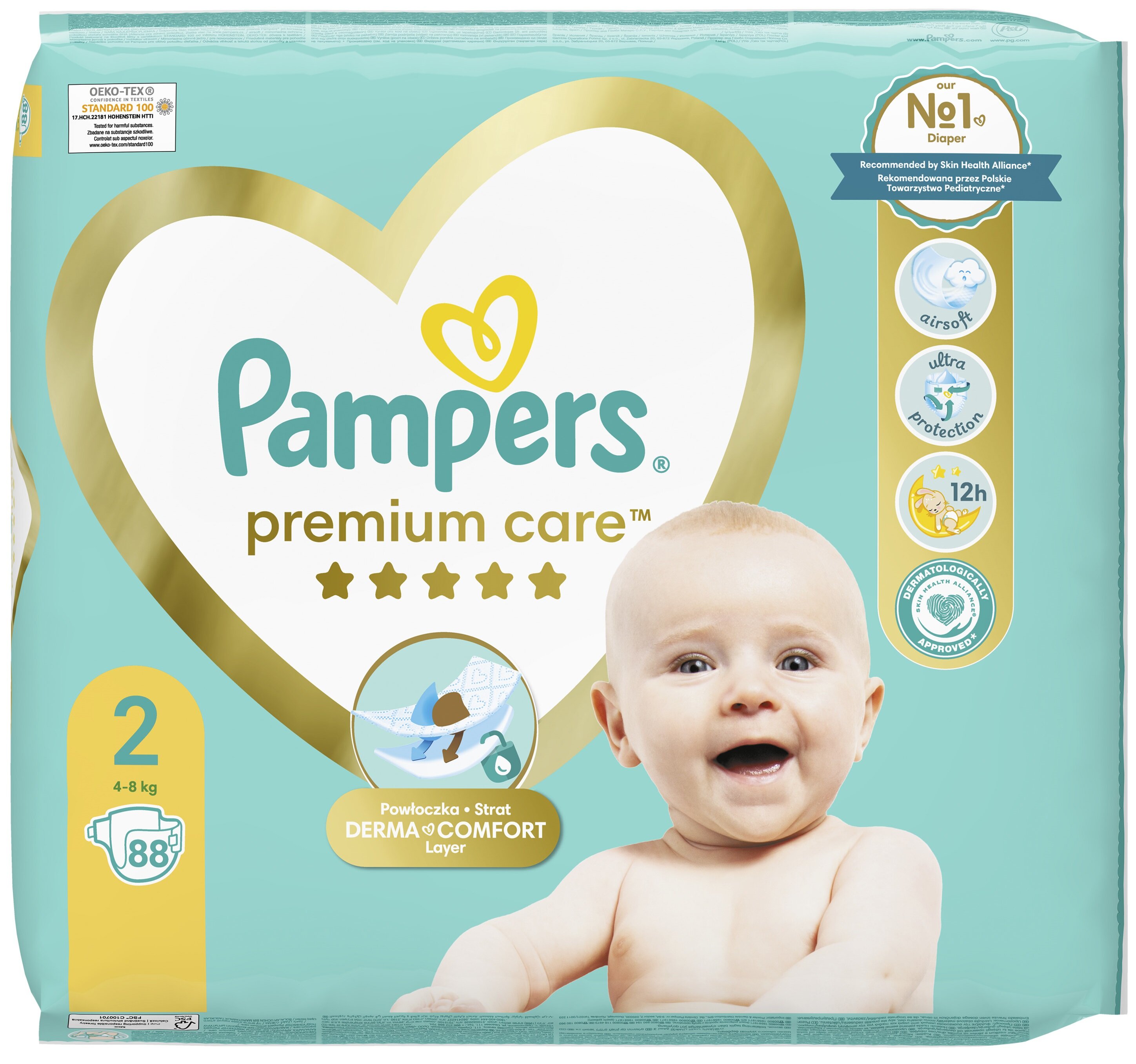 pampers 2 cena za sztukę