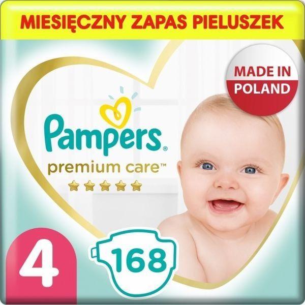 pampers premium care 168 sztuk