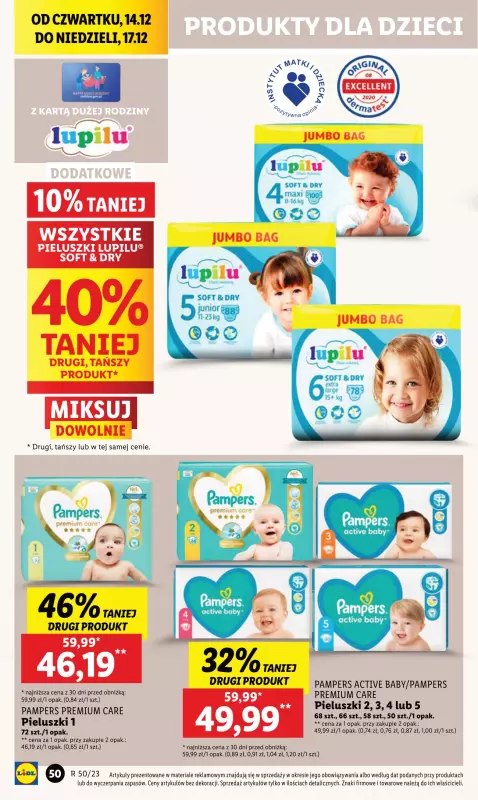 pampers promocja lidl 2019