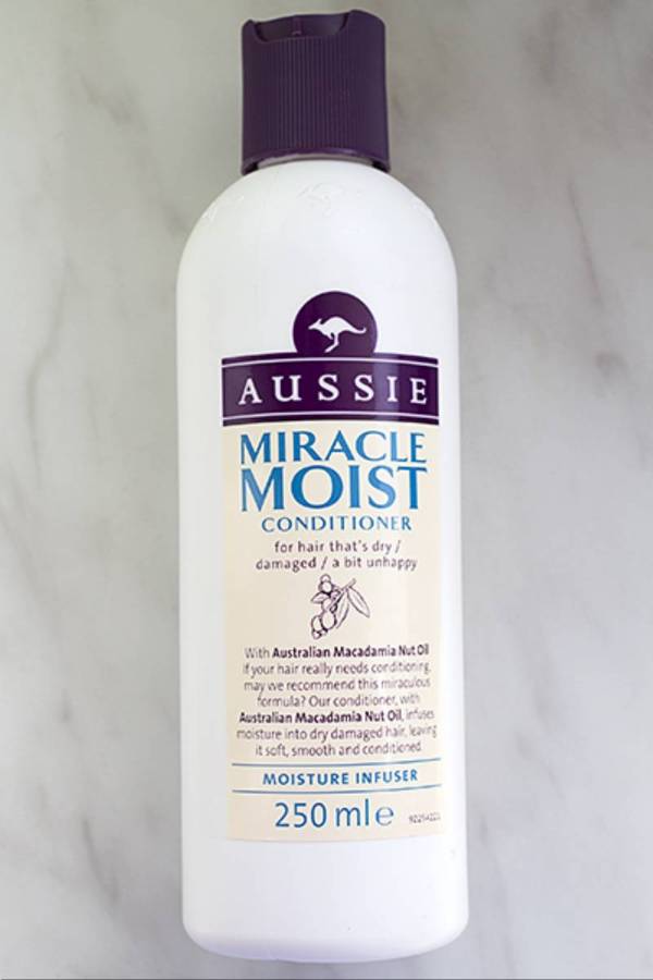 aussie miracle moist odżywka do włosów suchych i zniszczonych