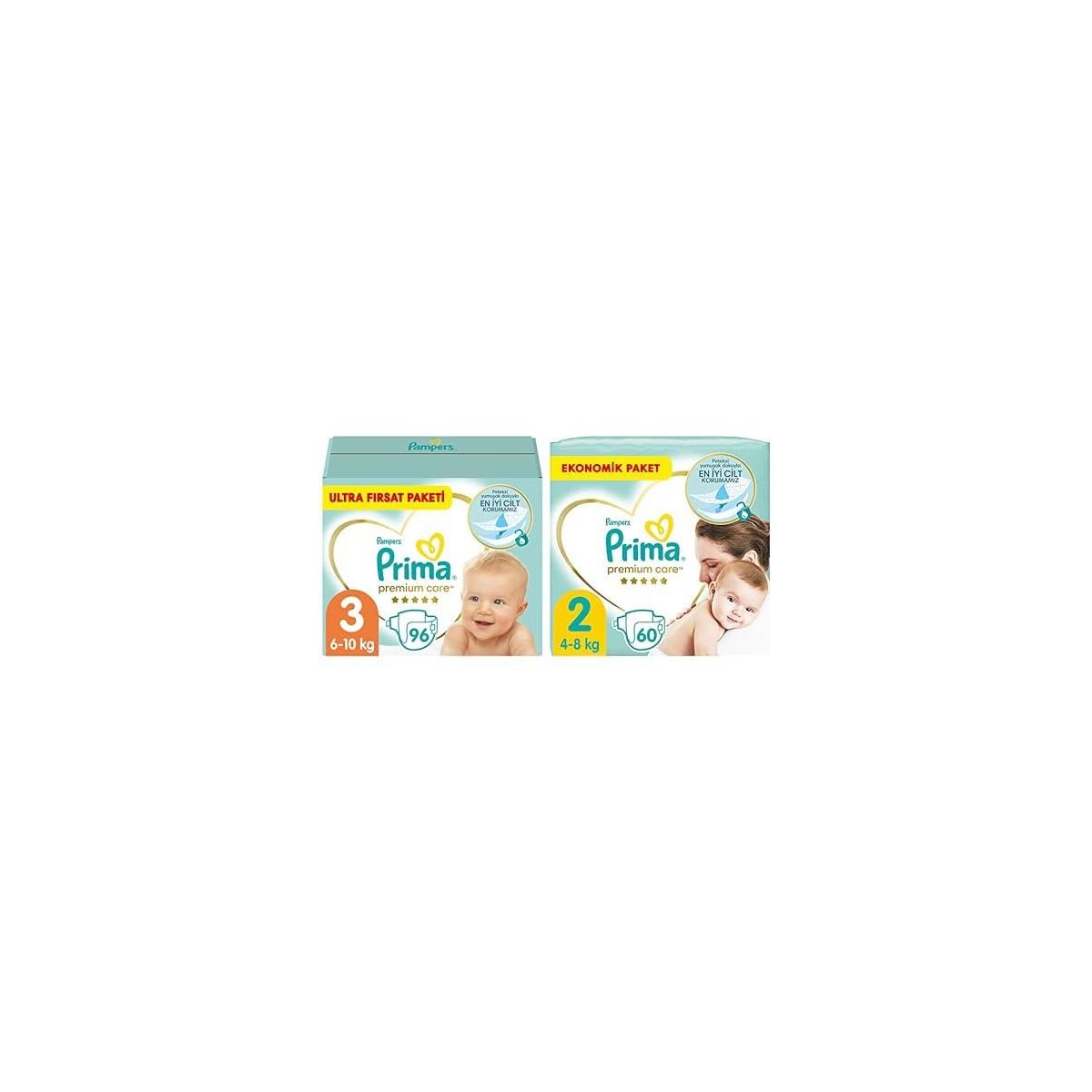 pampers premium care s 2 mini 96