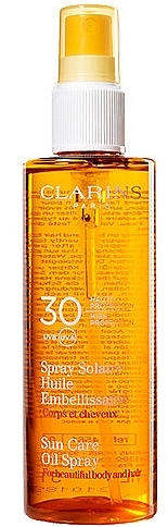 clarins olejek do włosów spf 30