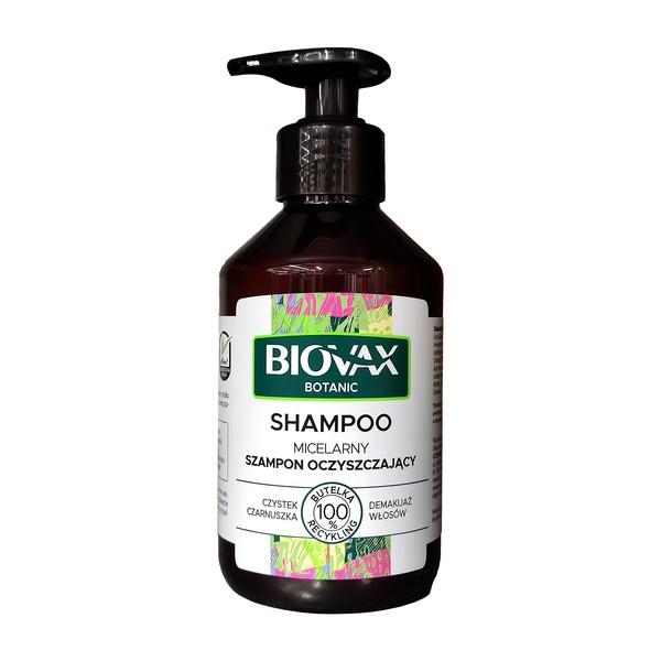 biovax oczyszczający szampon micelarny 200ml cena