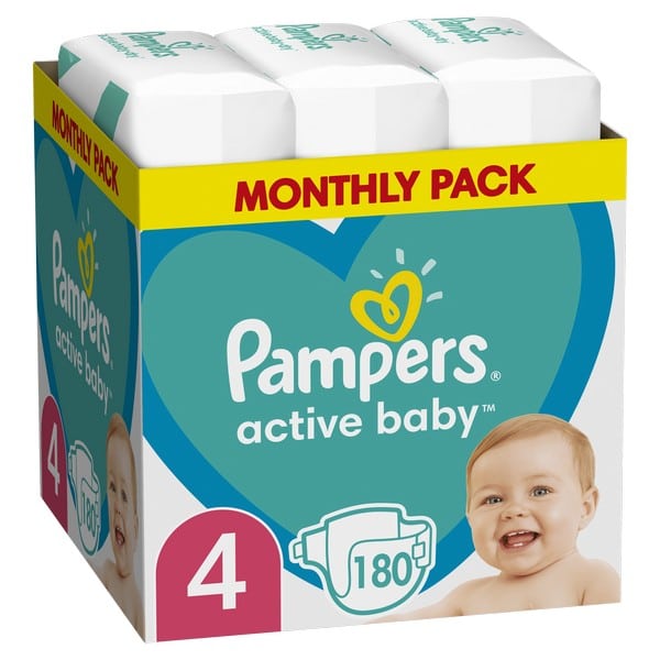 pampers active baby 4 174 tesco