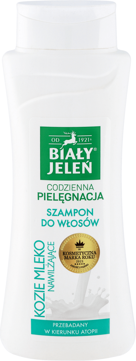 biały jeleń nawilżające kozie mleko szampon do włosów 300ml