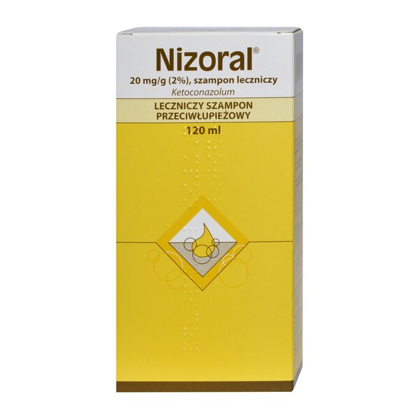 nizoral szampon przeciwłupieżowy 120ml import równoległy