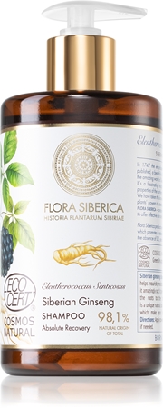 flora siberica siberian ginseng szampon odbudowujący włosy opinie