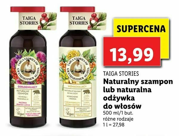 czy z lidl naturalny szampon