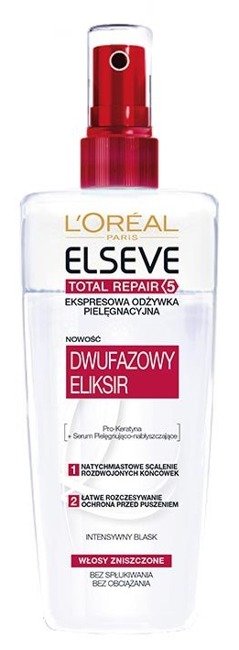 dwufazowa odżywka do włosów loreal