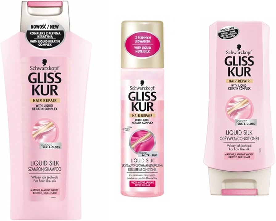 gliss kur szampon liquid silk