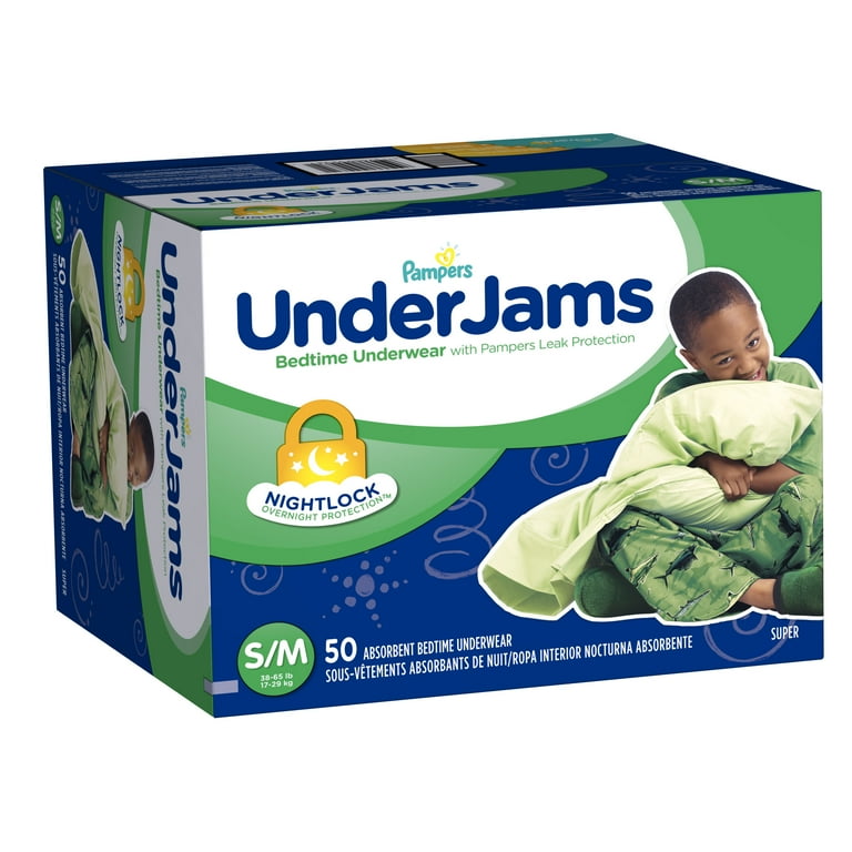 pampers underjams s m