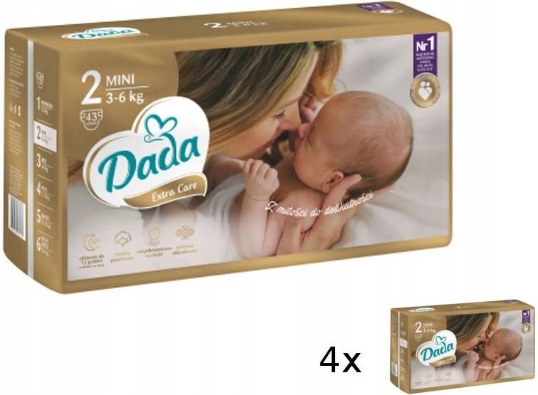 pieluchy dada extra care mini