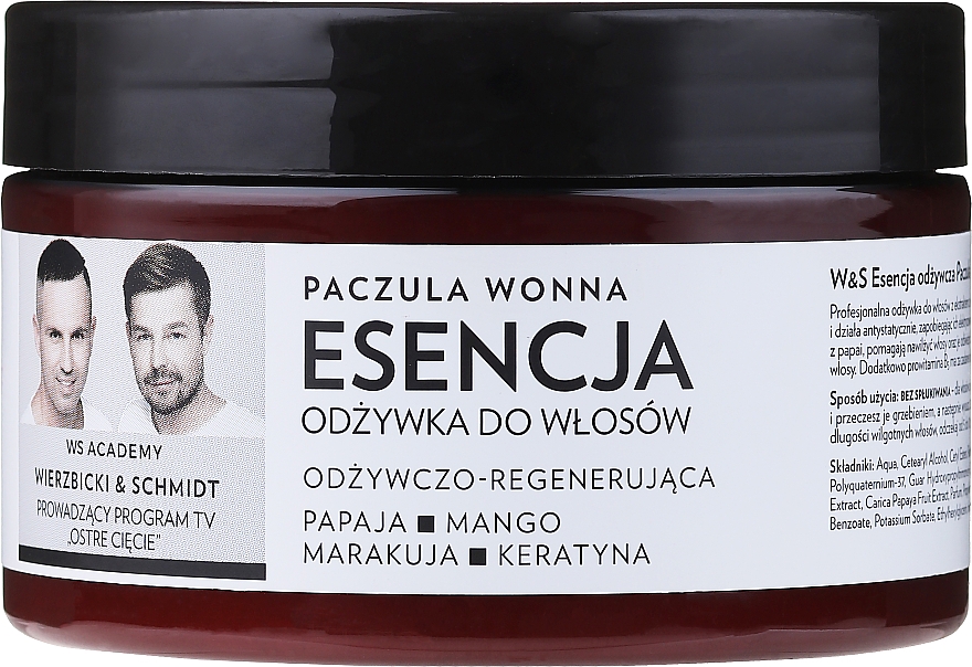 ws academy paczula esencja odżywka do włosów 250ml