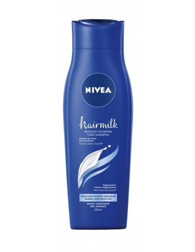 nivea hairmilk szampon do włosów cienkich