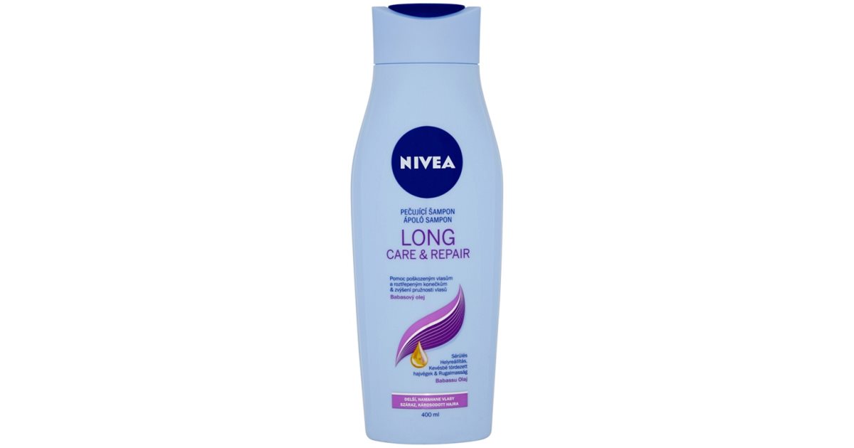 nivea long repair szampon sklad