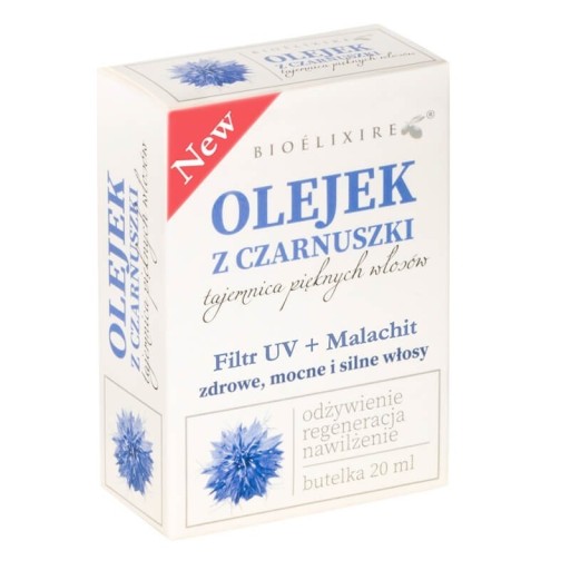 olejek z czarnuszki do włosów bioelixire 5.99