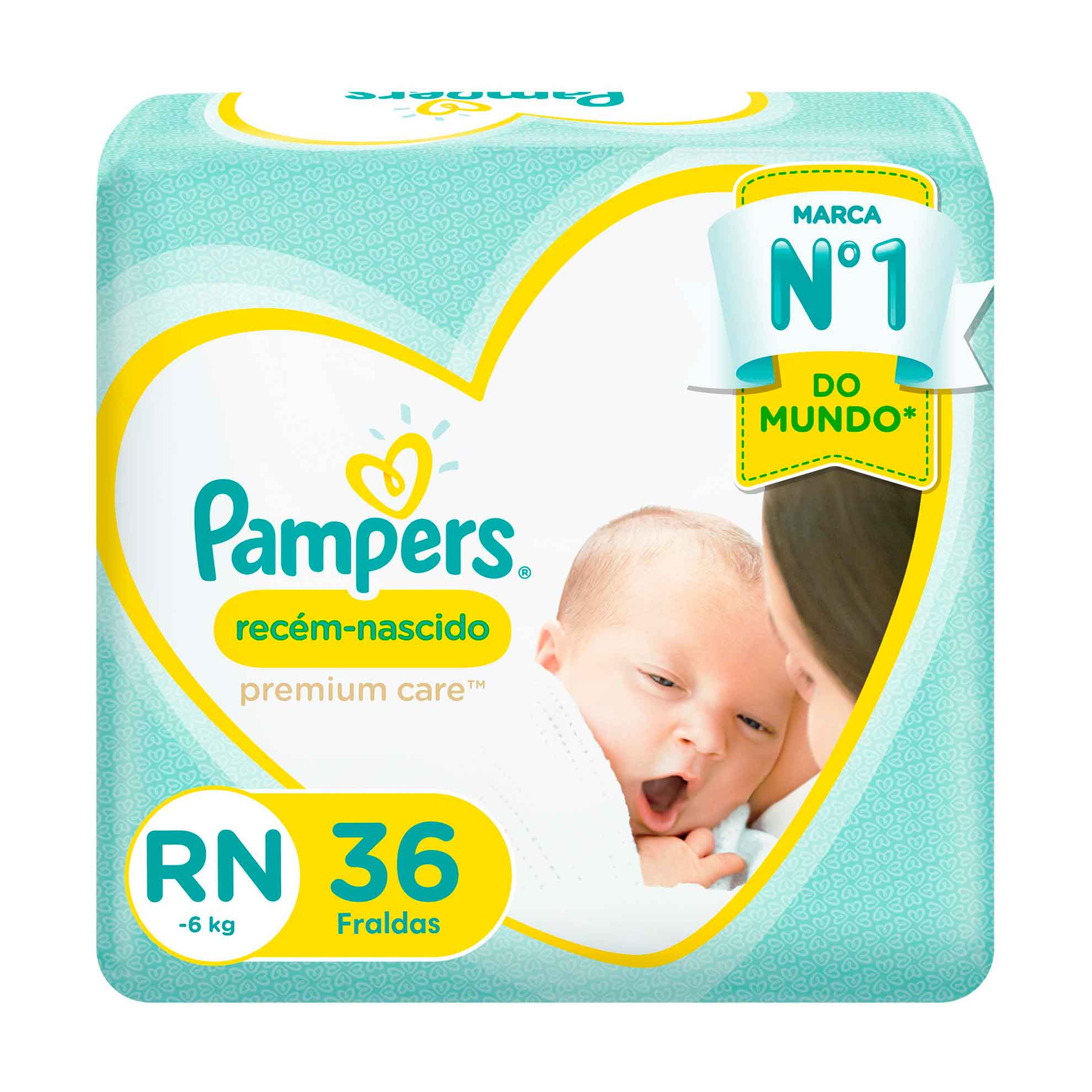 fralda pampers rn