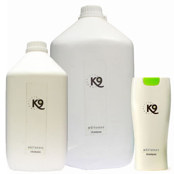 k9 whiteness shampoo szampon dla białej sierści 300ml