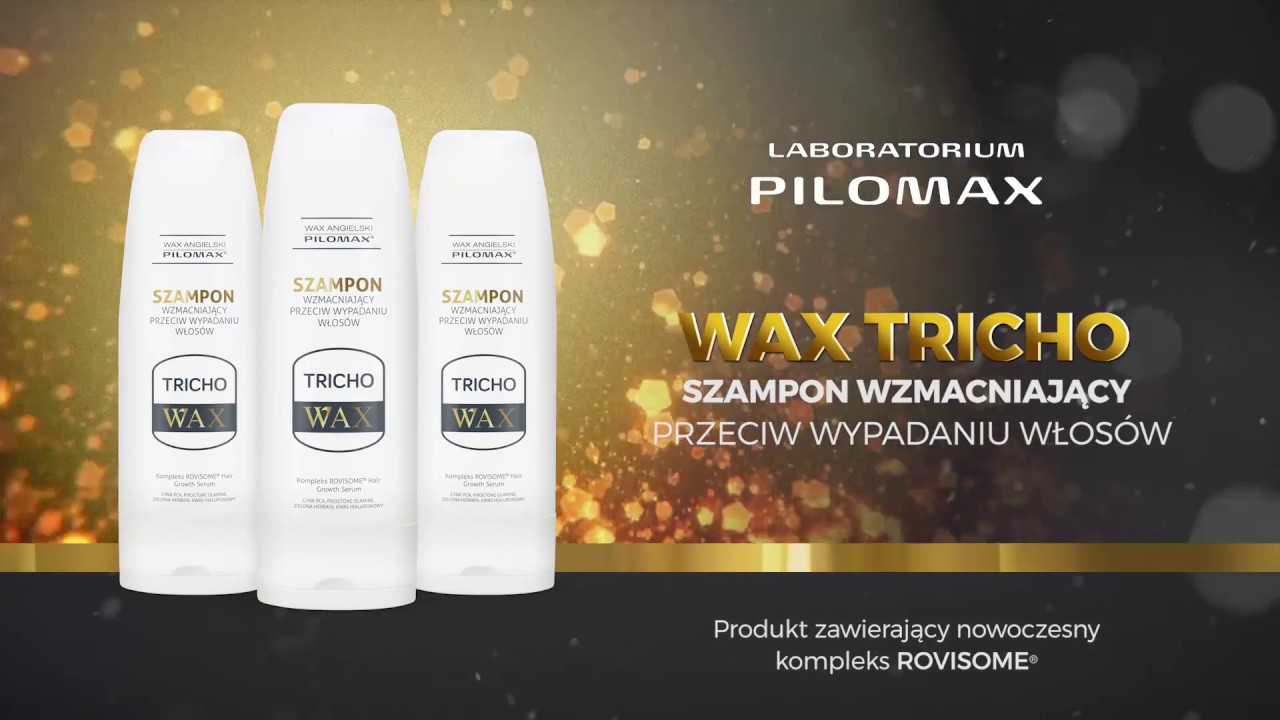 pilomax wax tricho szampon wzmacniający przeciw wypadaniu włosów 200 ml