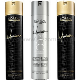 lakier do włosów loreal z camelina oil