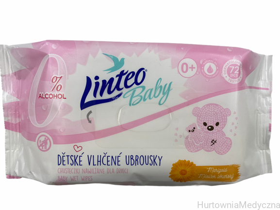 chusteczki nawilżane linteo