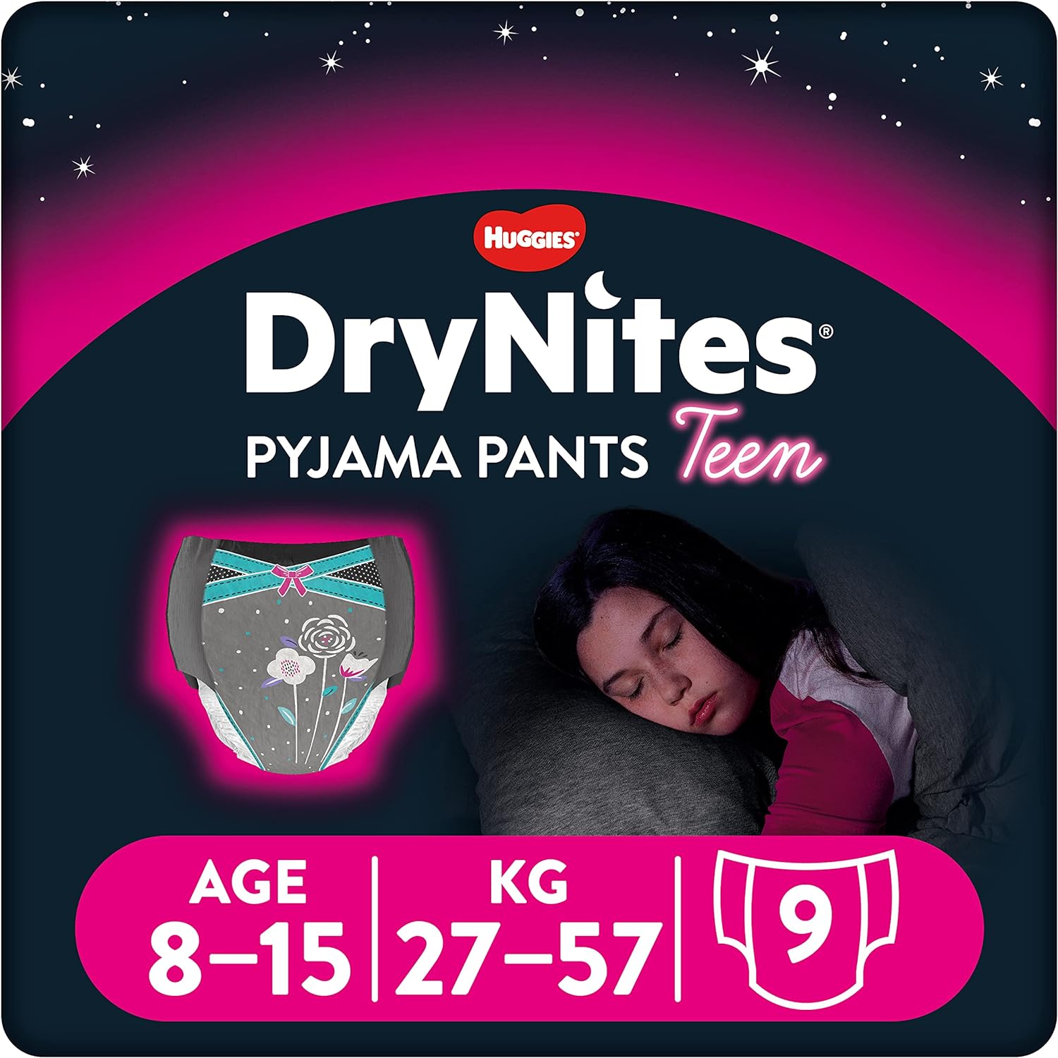 huggies drynites girl pyjama pants