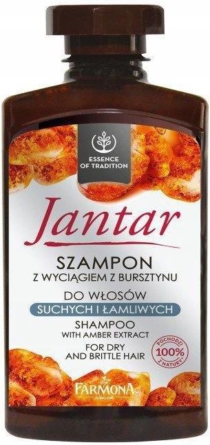 szampon jantar wlosy tluste